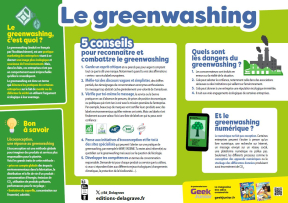 Affiche greenwashing