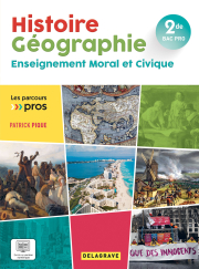 Les Parcours Pros - Histoire Géographie EMC 2de Bac Pro (2023) - Pochette élève