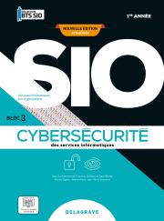 Cybersécurité BTS SIO 1re année (2024) - Pochette élève