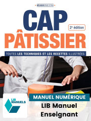 Réussir pas à pas CAP Pâtissier (2024) - LIB Manuel numérique enseignant
