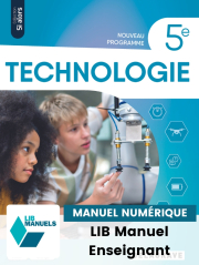Si alors Technologie 5e (2024) - LIB Manuel numérique enseignant