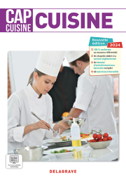 Cuisine 1re et 2e années CAP Cuisine (2024) - Pochette élève