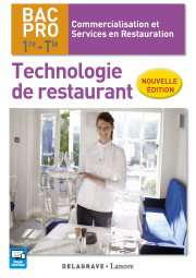 Technologie de restaurant 1re, Tle Bac Pro CSR (2017) - Pochette élève