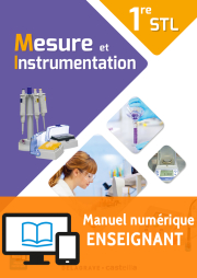 Mesure et instrumentation 1re STL (2017) - Manuel - Livre numérique enseignant