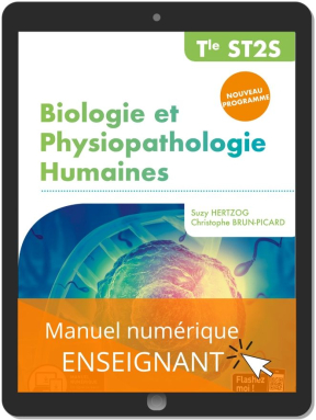 Biologie et physiopathologie humaines Tle ST2S (2020) - Pochette - Manuel numérique enseignant