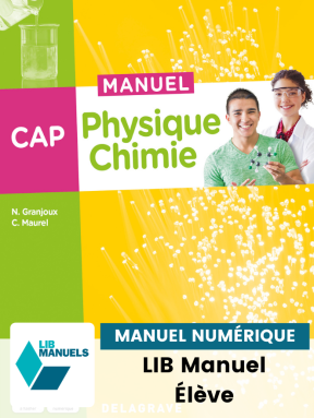 Physique - Chimie CAP (2022) - LIB Manuel numérique élève