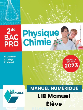 Physique - Chimie 2de Bac Pro (2023) - LIB Pochette numérique élève