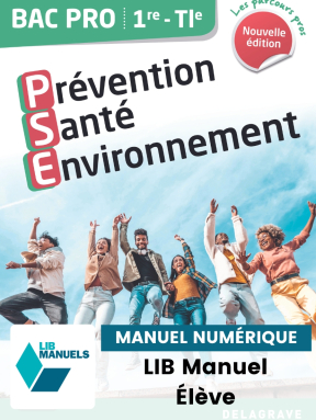 Les Parcours Pros Prévention Santé Environnement (PSE) 1re, Tle Bac Pro (2024) - LIB Pochette numérique élève