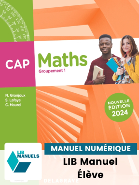 Mathématiques - Groupement 1 - CAP (2024) - LIB Pochette numérique élève