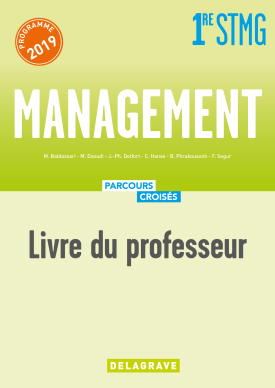 Management 1re STMG (2019) - Manuel - Livre du professeur