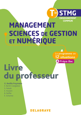 Management, Sciences de gestion et numérique Tle STMG (2020) - Pochette - Livre du professeur