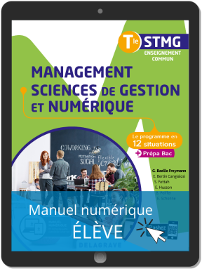 Management, Sciences de gestion et numérique Tle STMG (2020) - Pochette - Manuel numérique élève