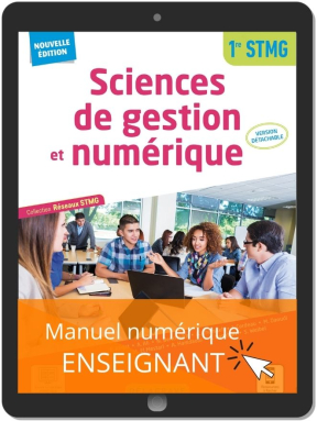 Sciences de gestion et numérique 1re STMG (2021) - Pochette - Manuel numérique enseignant