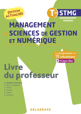 Le programme en situations - Management, Sciences de gestion et numérique Tle STMG (2022) - Pochette -  Livre du professeur