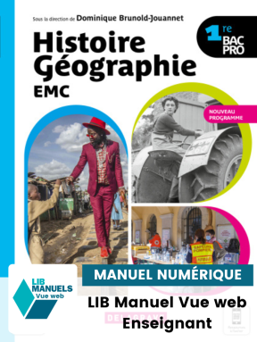 Histoire Géographie EMC 1re Bac Pro (2021) - Manuel - Manuel numérique enseignant
