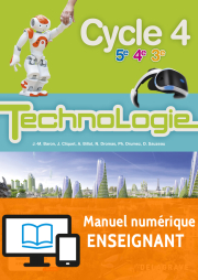 Technologie Cycle 4 (2017) - Manuel - Manuel numérique enseignant
