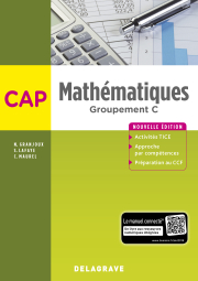 Mathématiques - Groupement C - CAP (2018) - Pochette élève
