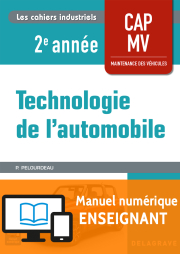 Technologie de l'automobile 2e année CAP MV (2018) - Pochette - Manuel numérique enseignant