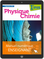 Physique - Chimie 1re STI2D (2019) - Manuel - Manuel numérique enseignant