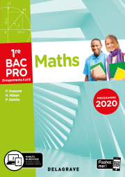 Mathématiques - Groupement A et B - 1re Bac Pro (Ed. num. 2021) - Pochette élève