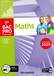 Mathématiques - Groupement C - 1re Bac Pro (2020) - Pochette élève