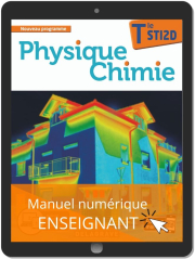 Physique - Chimie Tle STI2D (2020) - Manuel - Manuel numérique enseignant