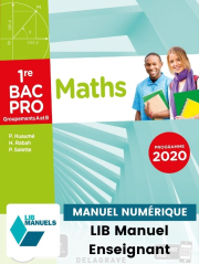 Mathématiques - Groupement A et B - 1re Bac Pro (2020) - Pochette - Manuel numérique enseignant