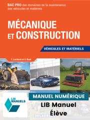 Mécanique et construction - véhicules et matériels (2022) - LIB Pochette numérique élève