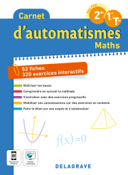 Carnet d’automatismes mathématiques Bac Pro (2022) - Cahier élève