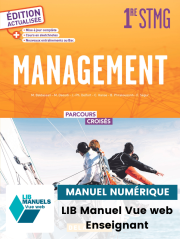 Parcours croisés - Management 1re STMG (2023) - LIB Manuel numérique enseignant
