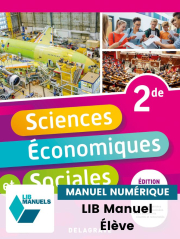 Sciences Économiques et Sociales (SES) 2de (2023) - LIB Pochette numérique élève