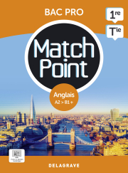 Match Point - Anglais 1re, Tle Bac Pro (2023) - Pochette élève