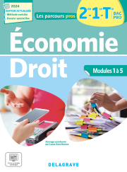 Les Parcours Pros - Économie-Droit 2de, 1re, Tle Bac Pro (2024) - Pochette élève
