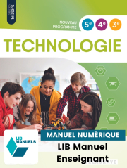 Si alors Technologie cycle 4 (2024) - LIB Manuel numérique enseignant