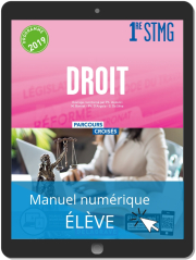 Droit 1re STMG (2019) - Manuel - Manuel numérique élève