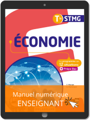 Économie Tle STMG (2020) - Pochette - Manuel numérique enseignant
