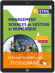 Management, Sciences de gestion et numérique Tle STMG (2020) - Pochette - Manuel numérique enseignant