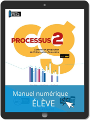 Processus 2 - Contrôle et production de l'information financière BTS Comptabilité Gestion (CG) (2020) - Pochette - Manuel numérique élève