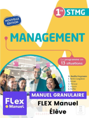 Management 1re STMG (Ed. num. 2021) - Pochette - FLEX manuel numérique granulaire élève