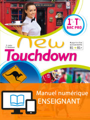 New Touchdown 1re/Tle Bac Pro - Manuel interactif enseignant