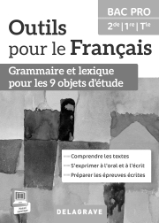 Outils pour le Français 2de, 1re, Tle Bac Pro avec CD-Rom inclus (2015) - Manuel - Livre du professeur