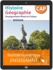 Histoire Géographie EMC CAP (2021) - Pochette - Manuel numérique enseignant