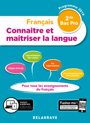 Connaitre et maitriser la langue 2de Bac Pro (2019) - Pochette élève