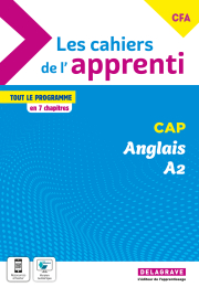 Les cahiers de l'apprenti Anglais CAP et CFA (2022) - Pochette élève